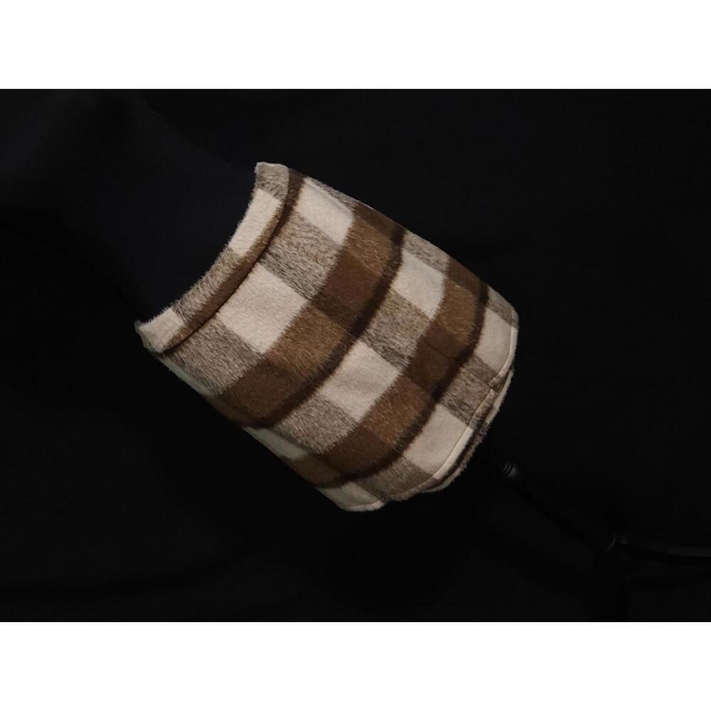 Cozy Plaid Fleece Skirt